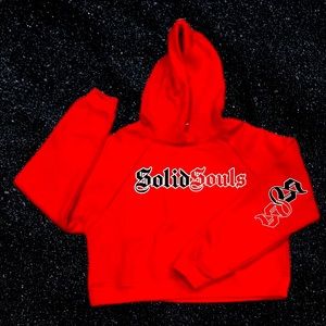 Womens Cropped Hoodie